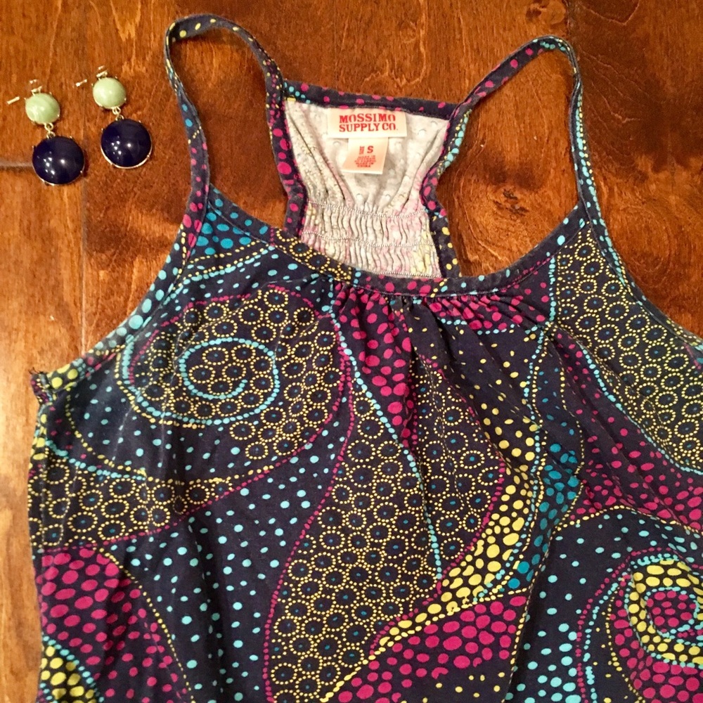 Multi-color paisley romper
